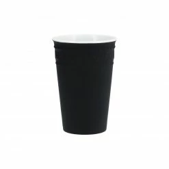 KPM - Berlin Geschirr-Sets KPM - Berlin Kurland To-Go Becher Set Black&White Mit Deckel & 2 Ledermanschetten -Zetzsche Geschäft IMG100136916 48389