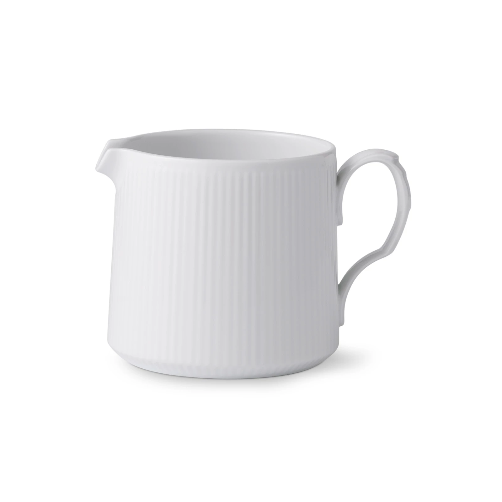 Karaffen & Krüge Royal Copenhagen Weiß Gerippt Kanne / Krug 0,70ltr. Oval 1 Karaffen & Krüge Royal Copenhagen Weiß Gerippt Kanne / Krug 0,70ltr. Oval