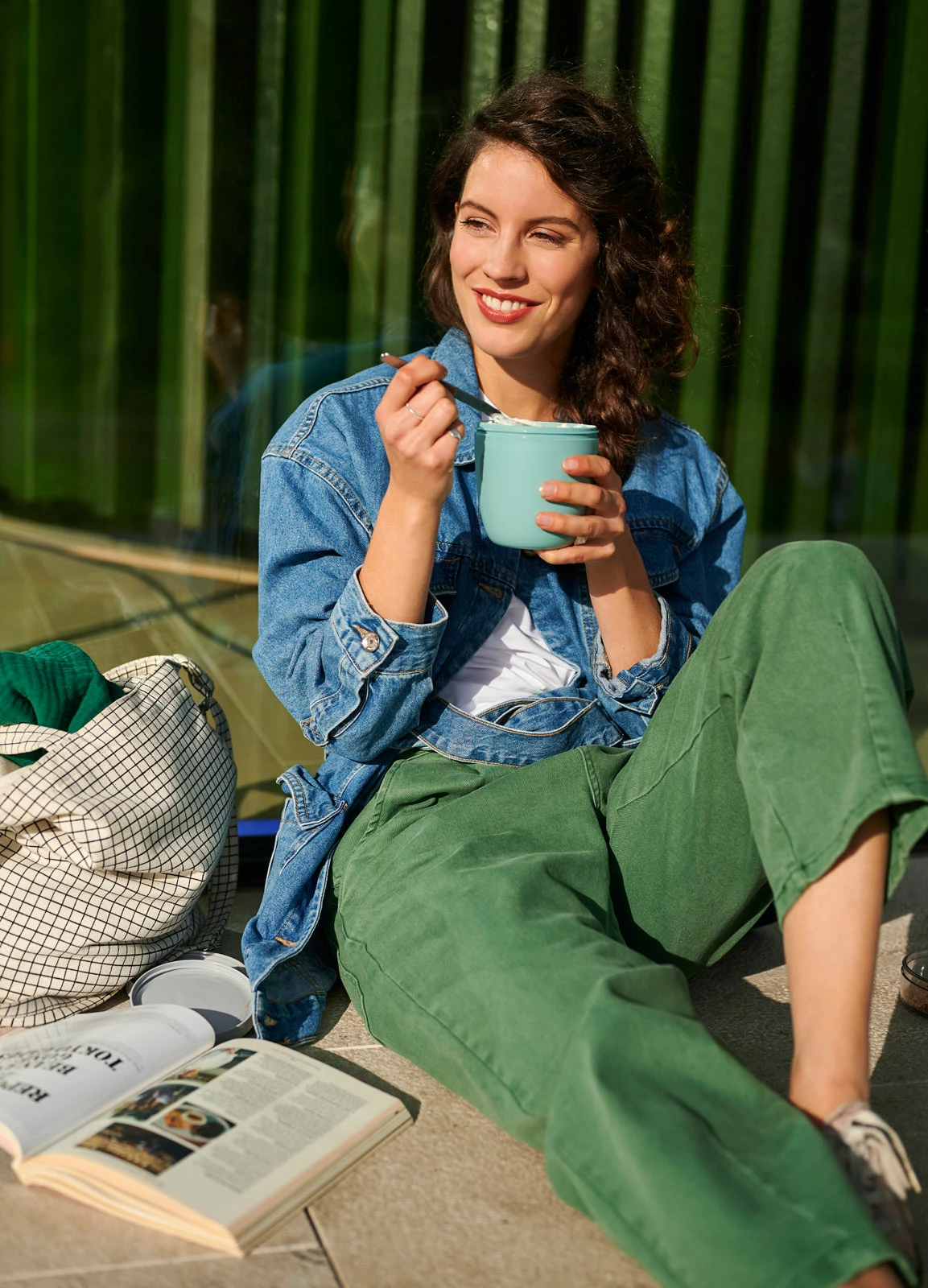 Lunchpots Mepal Ellipse Lunchpot 500ml+200ml Nordic Green 3 Lunchpots Mepal Ellipse Lunchpot 500ml+200ml Nordic Green – Bild 3