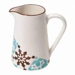 Vista Portuguese Mosaic New Coral Krug S Mini 15cm Konisch