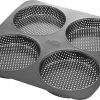 Brotbackzubehör RBV Birkmann Laib & Seele Burger Brötchen 4-fach 28x28x2,8cm