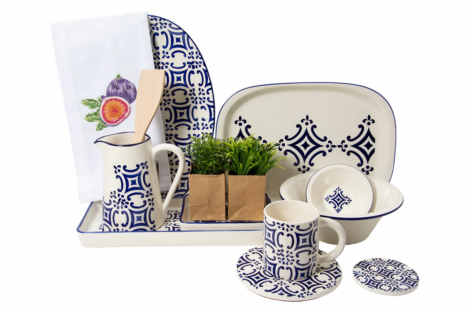 Vista Portuguese Cobalt Krug L 22cm 4 Vista Portuguese Cobalt Krug L 22cm – Bild 4