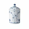 Vorratsdosen Royal Copenhagen Musselmalet Gerippt Dose Mit Deckel 16cm
