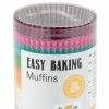 Noch Mehr Backzubehör RBV Birkmann Easy Baking Muffin-Papierbackförmchen Ø 7cm Bunt