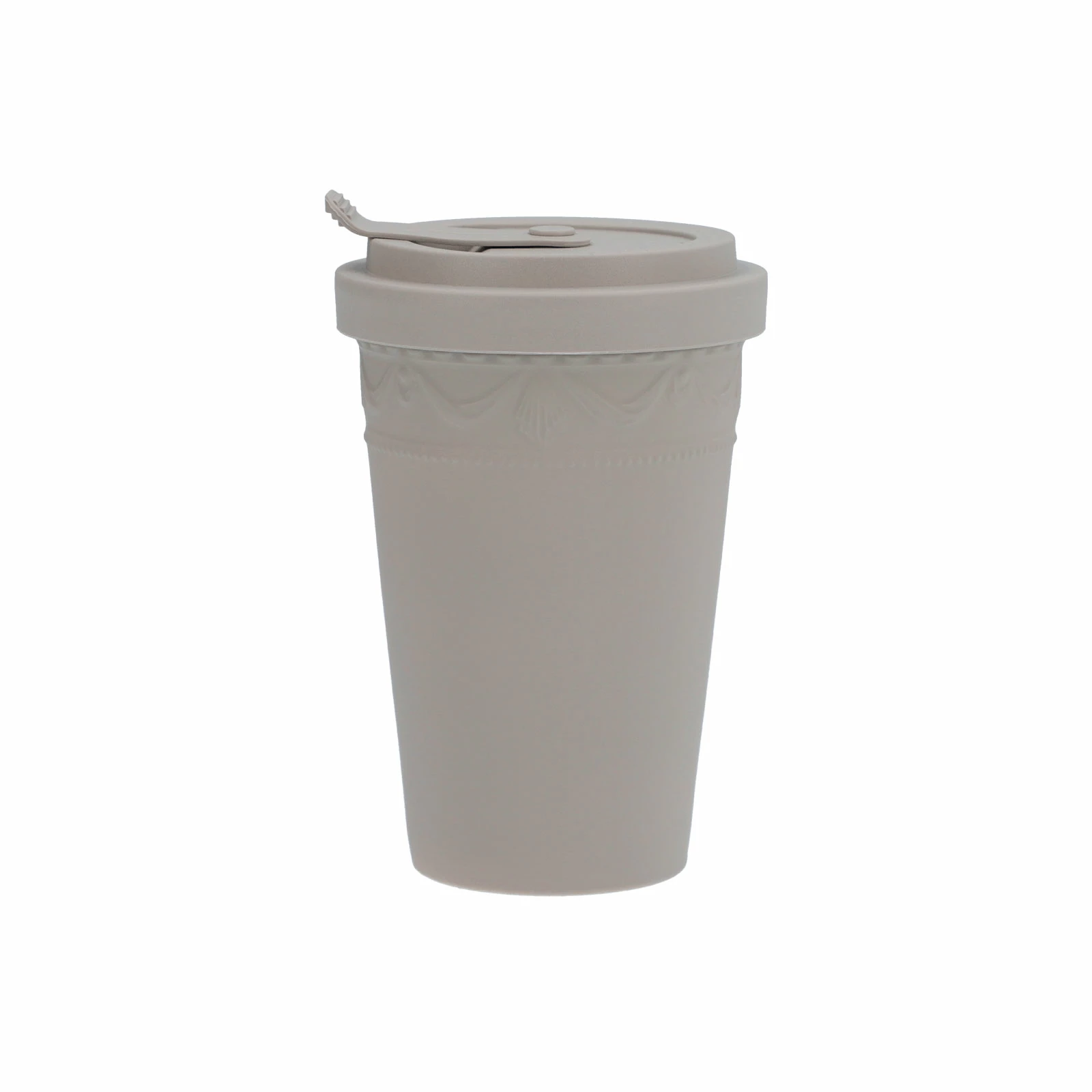 KPM - Berlin Porzellanbecher KPM - Berlin Kurland Grau To-Go Becher Mit Deckel 1 KPM - Berlin Porzellanbecher KPM - Berlin Kurland Grau To-Go Becher Mit Deckel