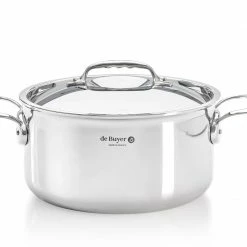 Allzwecktöpfe De Buyer Affinity Kochtopf Mit Deckel 16cm Edelstahl