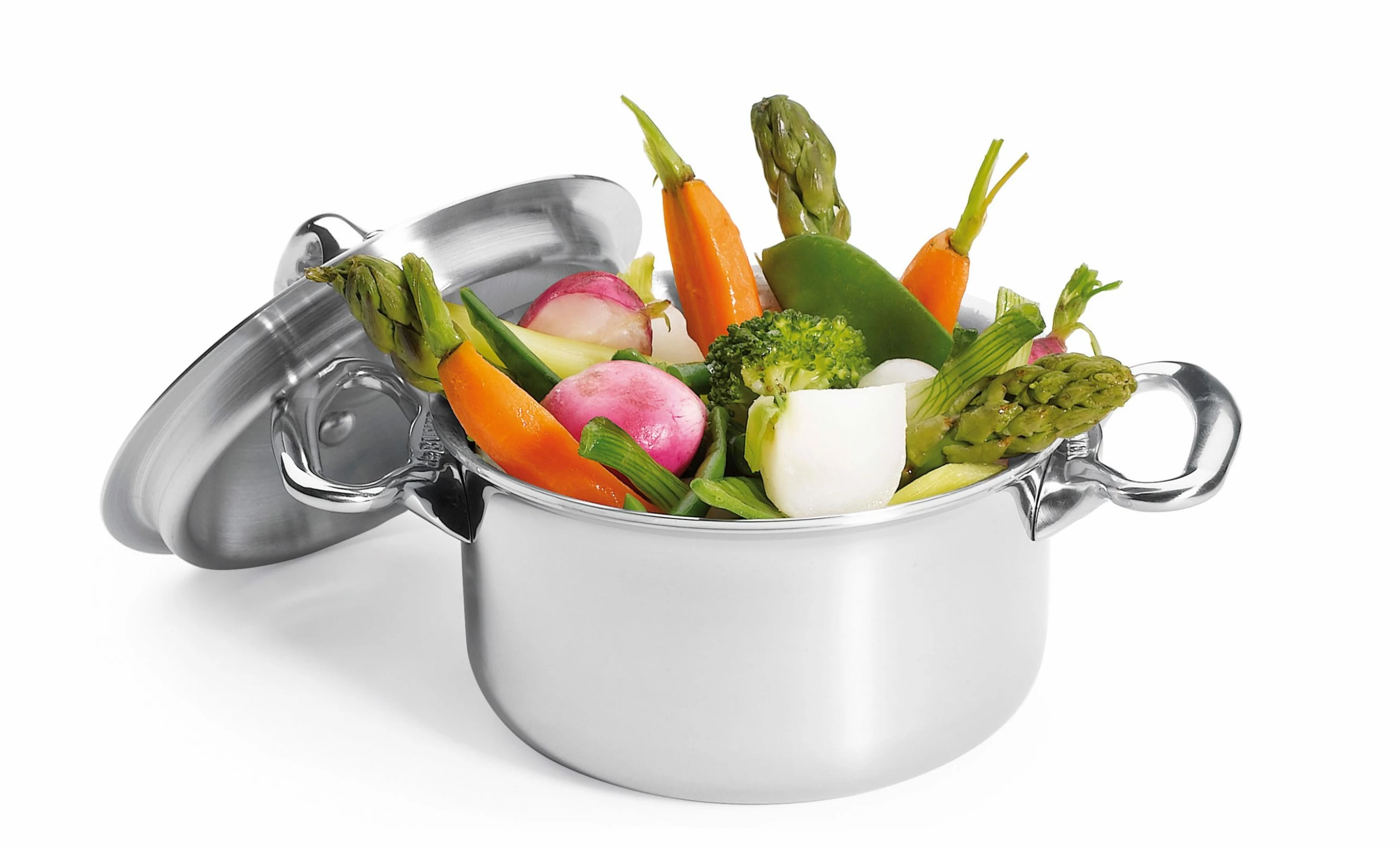 Allzwecktöpfe De Buyer Affinity Kochtopf Mit Deckel 20cm Edelstahl 2 Allzwecktöpfe De Buyer Affinity Kochtopf Mit Deckel 20cm Edelstahl – Bild 2