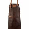 Grillen Crafted Leather Rustic Leather Schürze Braun