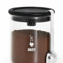 Vorratsdosen Bialetti Italien Barattolo Moka Kaffeedose 250g Glas
