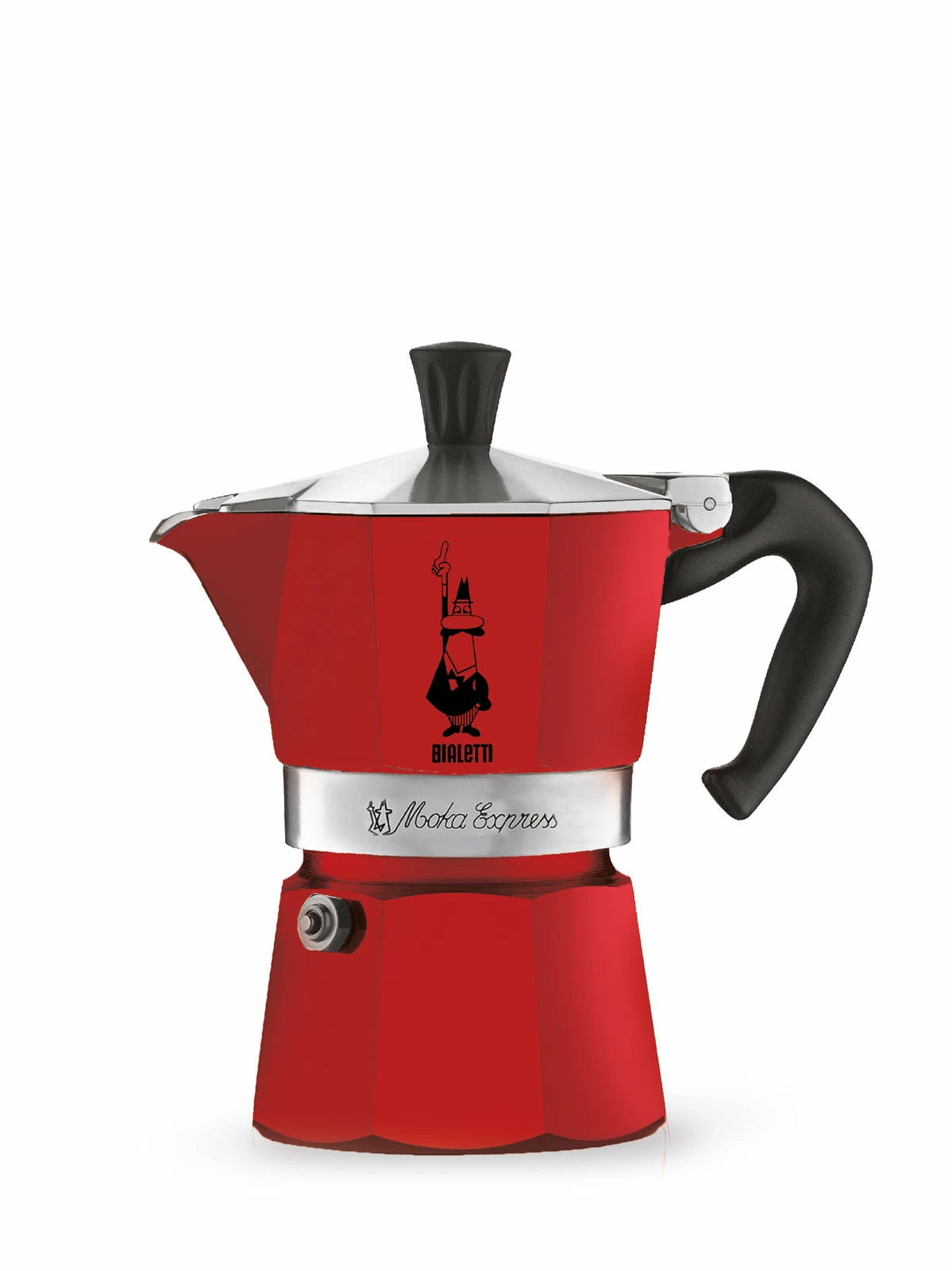 Bialetti Italien Moka Express Color Espressokocher Red 3 Tassen 1 Bialetti Italien Moka Express Color Espressokocher Red 3 Tassen