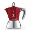 Bialetti Italien New Moka Induktion Espressokocher Red 6 Tassen