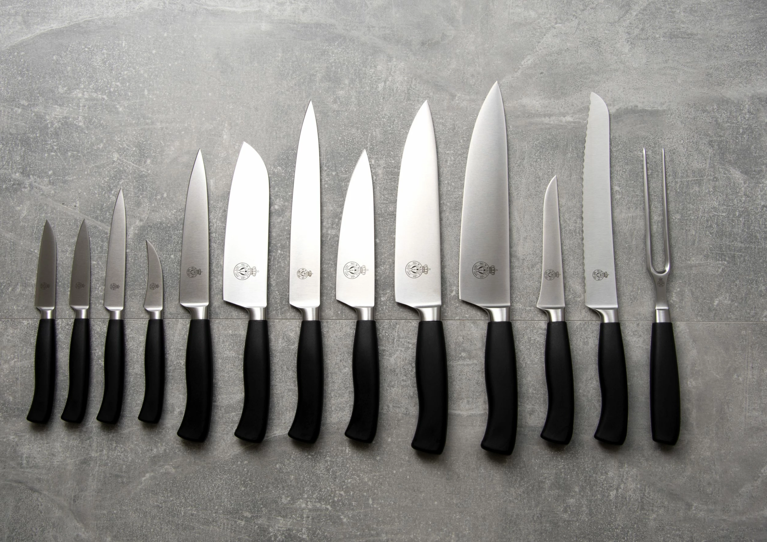 WEITZ Ergo-Line Schwarz Universalmesser 15cm 2 WEITZ Ergo-Line Schwarz Universalmesser 15cm – Bild 2