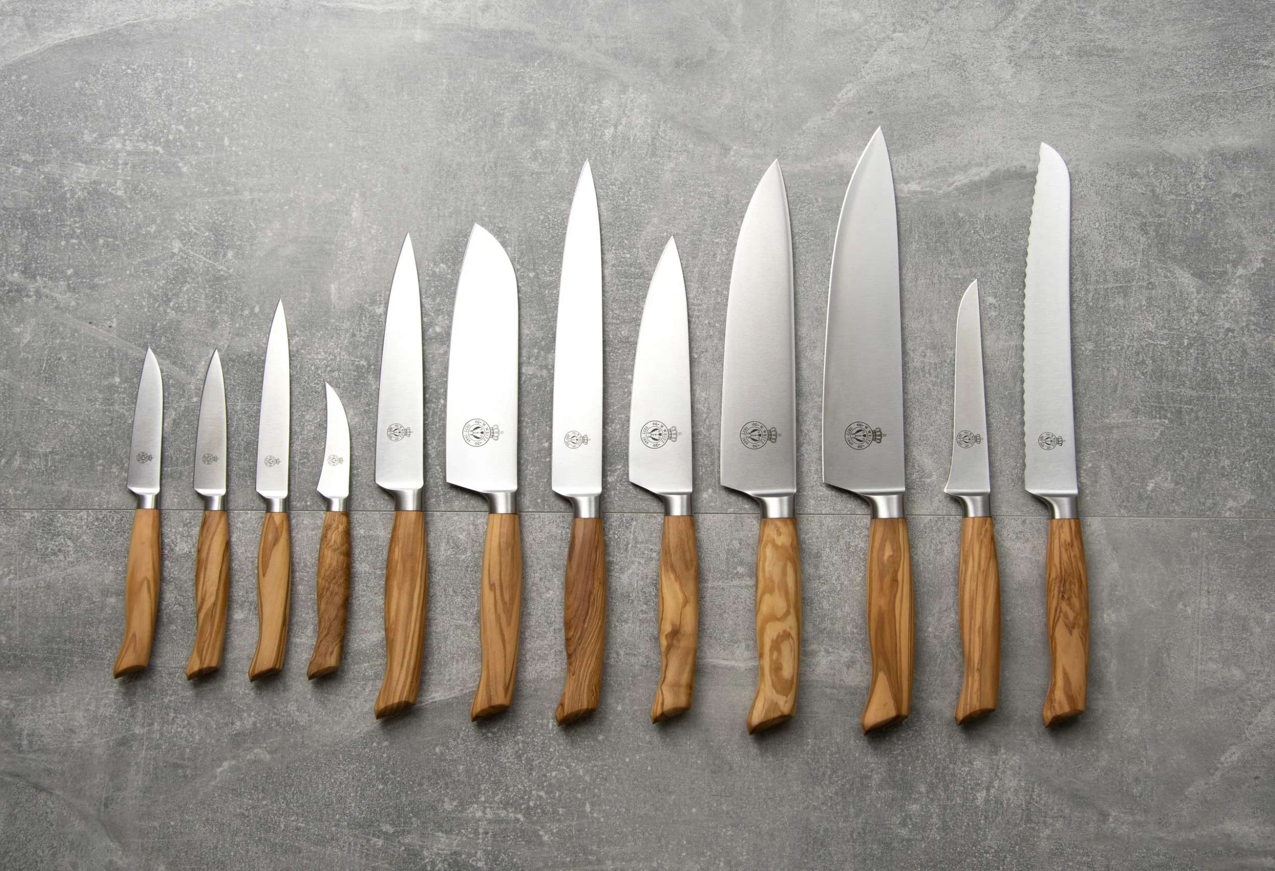 WEITZ Ergo-Line Olivenholz Gemüsemesser 9cm 2 WEITZ Ergo-Line Olivenholz Gemüsemesser 9cm – Bild 2