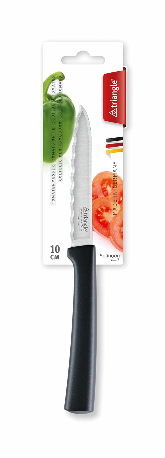 Triangle Solingen Tomatenmesser Mit Welle 2 Triangle Solingen Tomatenmesser Mit Welle – Bild 2