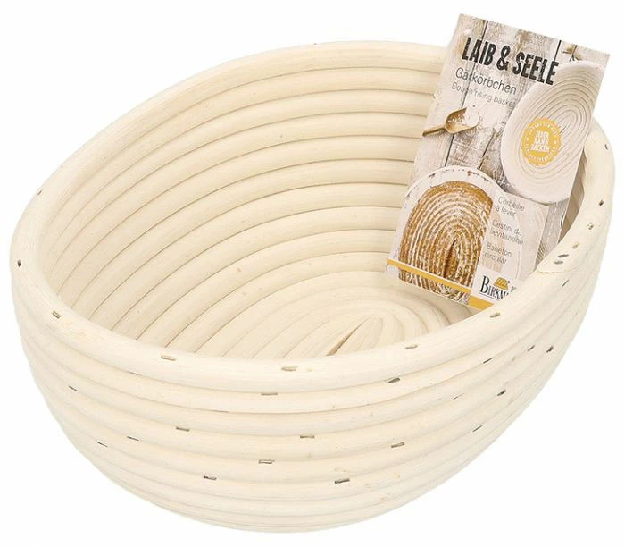 Brotbackzubehör RBV Birkmann Laib & Seele Gärkörbchen Oval 24,5x19cm 1 Brotbackzubehör RBV Birkmann Laib & Seele Gärkörbchen Oval 24,5x19cm