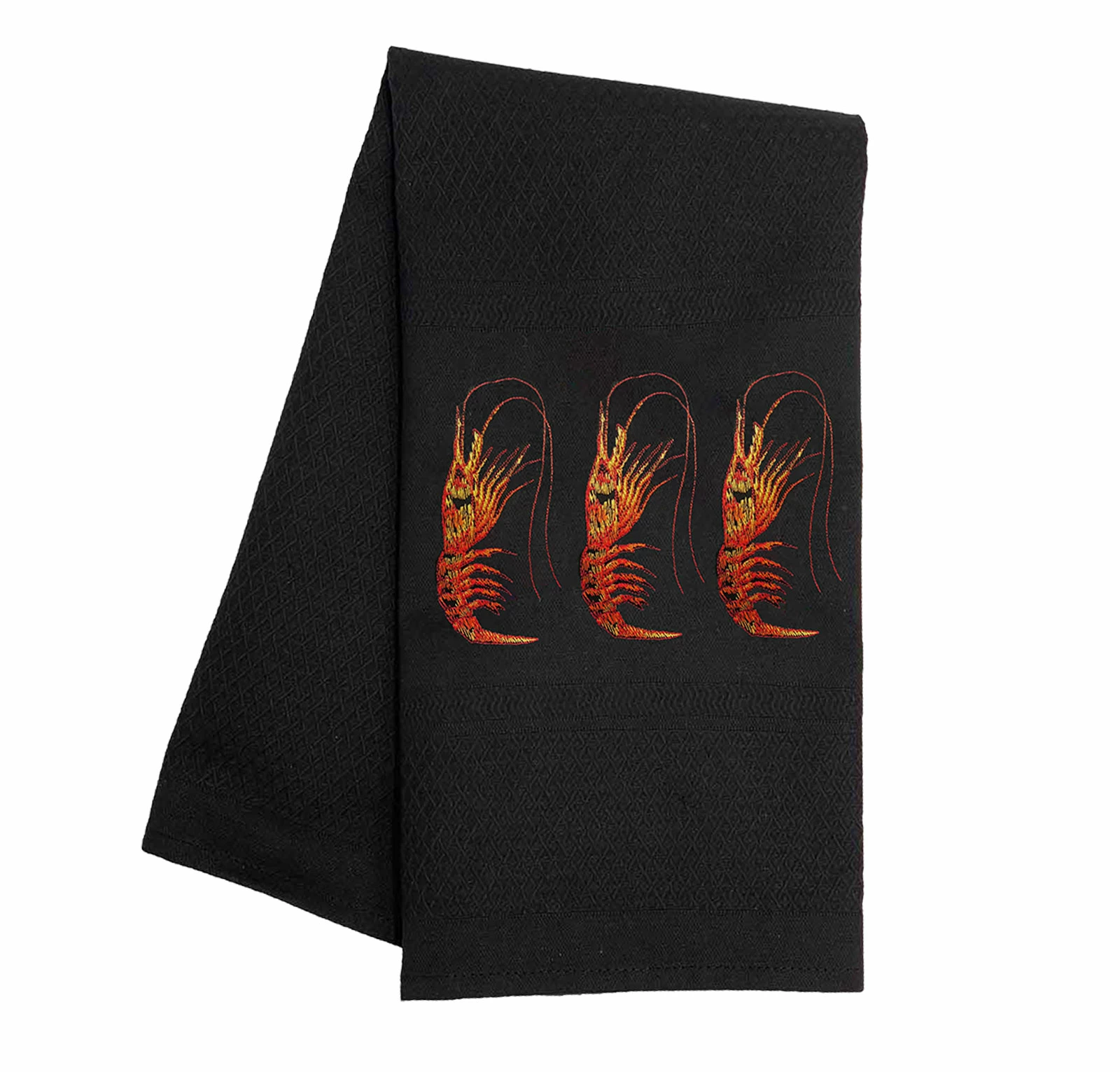 Küchentextilien Vista Portuguese Geschirrtuch Schwarz Prawns/ Garnelen 50x70cm 1 Küchentextilien Vista Portuguese Geschirrtuch Schwarz Prawns/ Garnelen 50x70cm