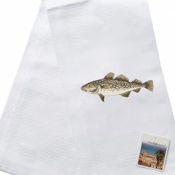 Küchentextilien Vista Portuguese Geschirrtuch Cod / Dorsch 50x70cm