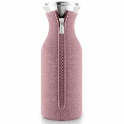 Karaffen Eva Solo Kühlschrankkaraffe 1,00ltr. Woven Rose Quartz