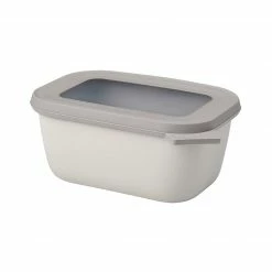 Vorratsdosen Mepal Cirqula Multi Bowl 0,75ltr. Nordic White Eckig