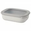 Vorratsdosen Mepal Cirqula Multi Bowl 1,00ltr. Nordic White Eckig