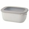 Vorratsdosen Mepal Cirqula Multi Bowl 1,50ltr. Nordic White Eckig