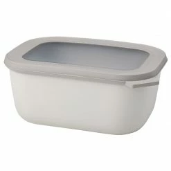 Vorratsdosen Mepal Cirqula Multi Bowl 1,50ltr. Nordic White Eckig