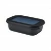Vorratsdosen Mepal Cirqula Multi Bowl 0,50ltr. Nordic Black Eckig