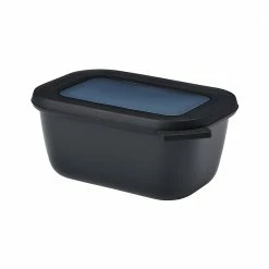 Vorratsdosen Mepal Cirqula Multi Bowl 0,75ltr. Nordic Black Eckig