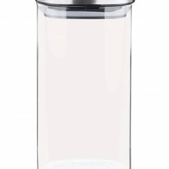 Vorratsdosen WEITZ Vorratsdose 1,50ltr. Rechteckig Glas/Edelstahl Kollektion WEITZ