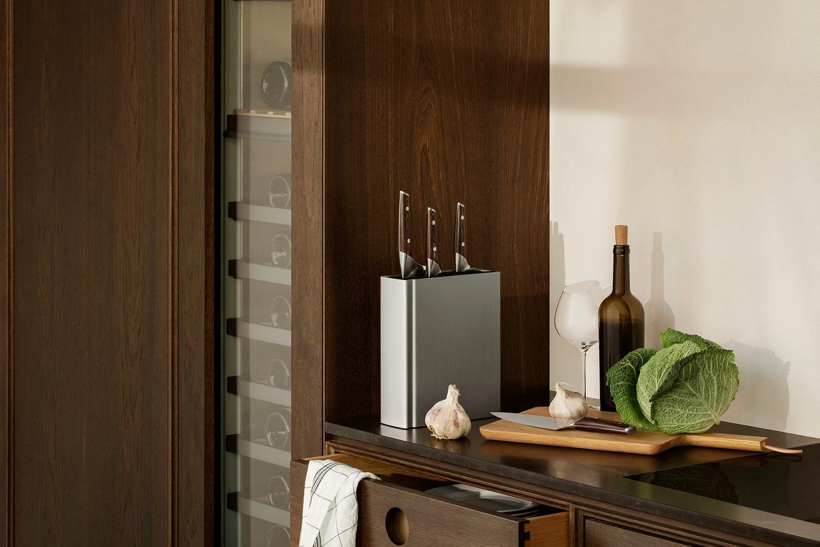 Messerblöcke Eva Solo Lexicon Messerblock Grau 2 Messerblöcke Eva Solo Lexicon Messerblock Grau – Bild 2