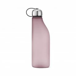 Georg Jensen Trinkflaschen Georg Jensen Sky Trinkflasche 0,50ltr. Rosa Edelst./Kunststoff