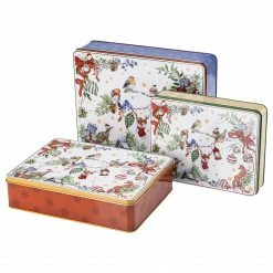 Vorratsdosen Hutschenreuther 2022 Weihnachtslieder Plätzchendosen Set 3tlg.