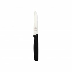WEITZ Basic Schwarz Gemüsemesser Gerade 10cm
