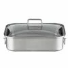 Rösle Expertiso Bräter 38x28cm Rechteckig Mit Deckel Edelstahl