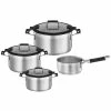 Topf-Sets Rösle Silence Pro Topfset 4-tlg. Edelstahl