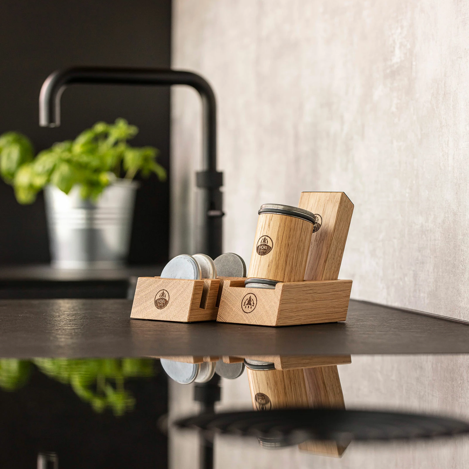 Messerschärfer & Pflege Horl HORL Station Für Rollschleifer Eiche 3 Messerschärfer & Pflege Horl HORL Station Für Rollschleifer Eiche – Bild 3