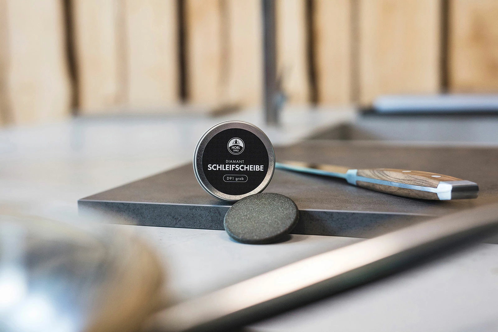 Messerschärfer & Pflege Horl HORL Diamant Schleifscheibe D91 Grob 3 Messerschärfer & Pflege Horl HORL Diamant Schleifscheibe D91 Grob – Bild 3